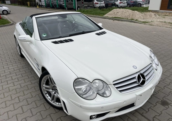 Mercedes-Benz SL cena 139000 przebieg: 122000, rok produkcji 2006 z Leszno małe 352